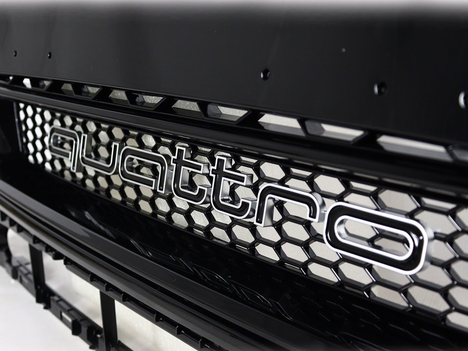Audi Q5 LIFT 8R 2012-2015 Front Grill, Honeycomb Grill, RSQ5 Black Quattro Style